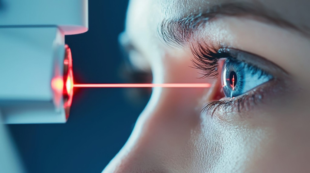 Precision laser delivery during refractive vision correction